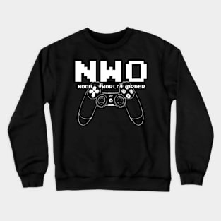 Noob World Order (Playstation) Crewneck Sweatshirt